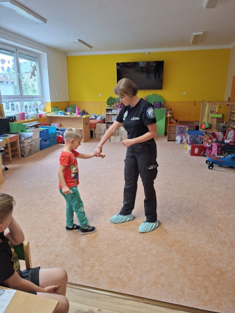 Navštívila nás městská policie